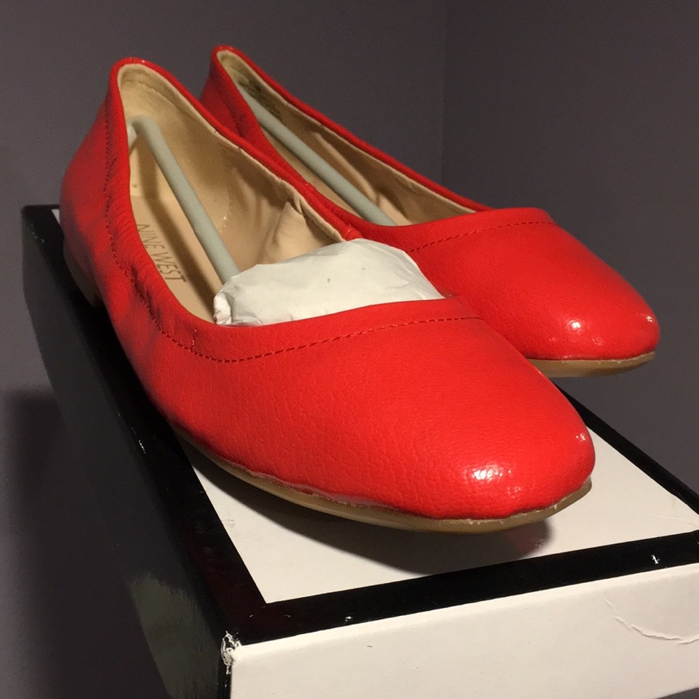 NINE WEST NWGIRLSNITE ORANGE SY SHOES